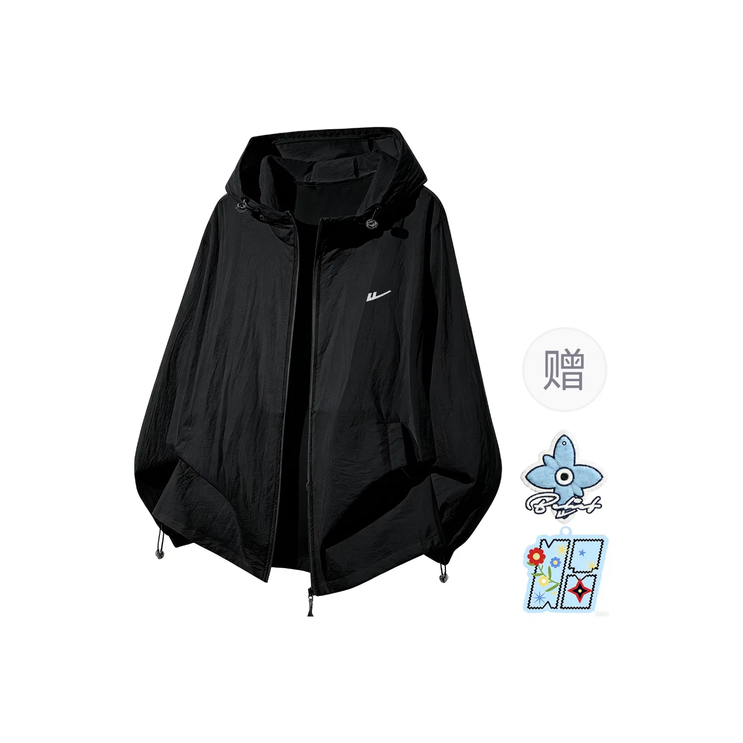 Детская одежда для защиты от солнца, Sun Protection Clothing Unisex, Black (Comes with Merch) WARRIOR