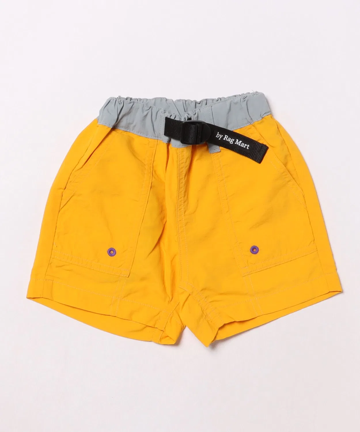 Детские нейлоновые брюки с поясом RAGMART, Yellow