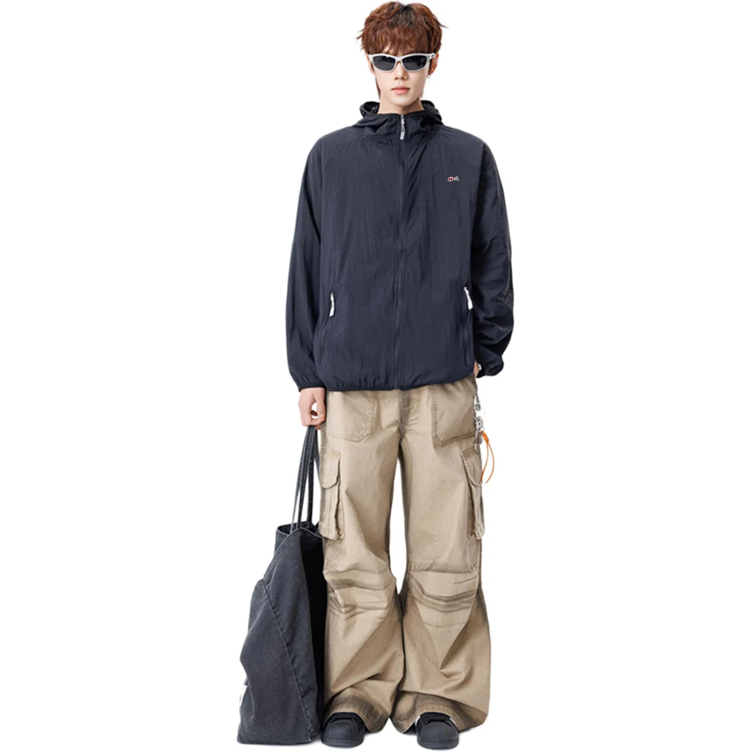 Детское худи с капюшоном для защиты от солнца, Sun Protection Clothing Unisex Hooded Thin Straight Fit, WARRIOR