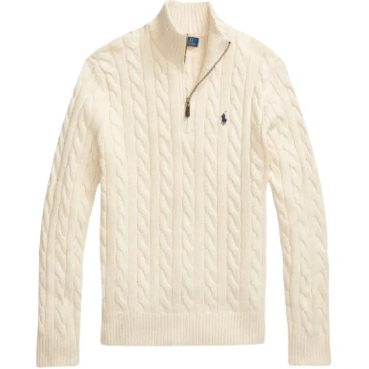 Мужской джемпер Polo Ralph Lauren, Cream White