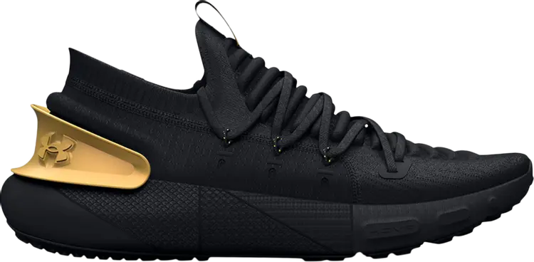 

Кроссовки Under Armour HOVR Phantom 3 Metallic - Black Gold, черный