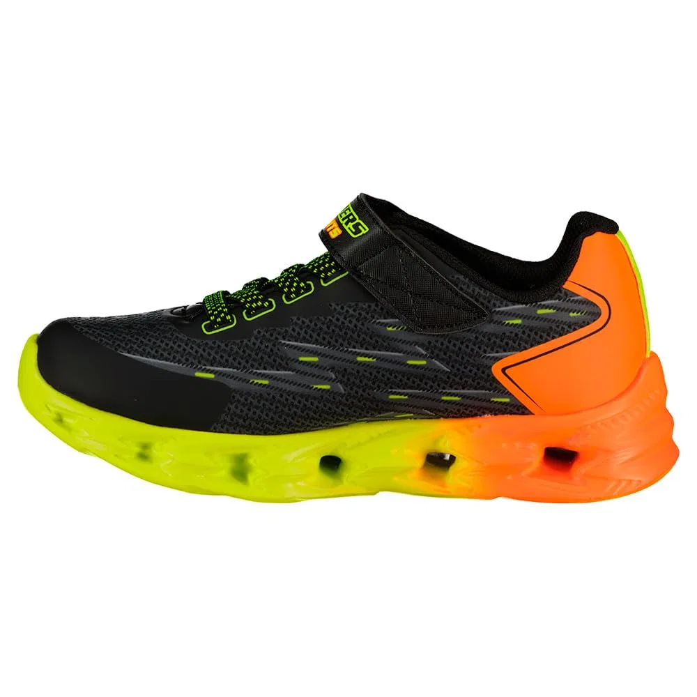Детские кроссовки для мальчиков с подсветкой Max Cushioning Arch Skechers, Black Multi — фото 3