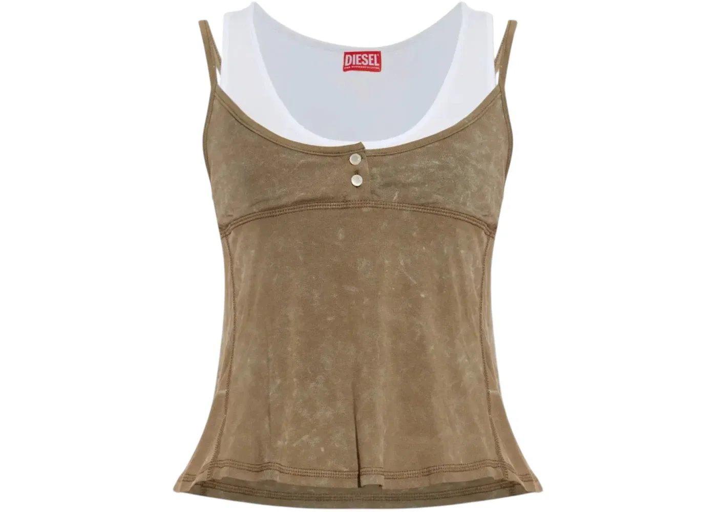 Женский топ без рукавов Top Diesel, Brown