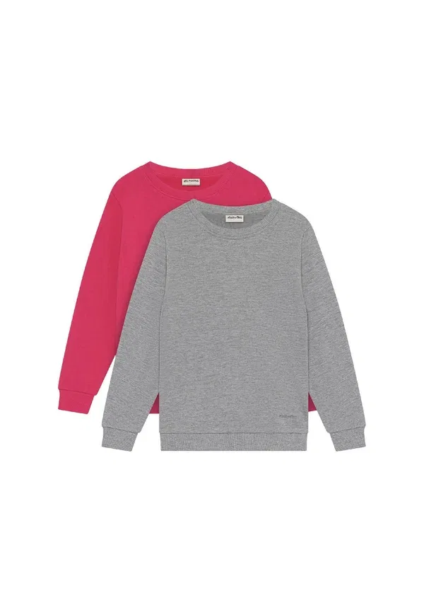Комплект из 2 свитшотов, дышащая ткань Misweatshirt 2 pack Minymo Beetroot Purple, фиолетовый