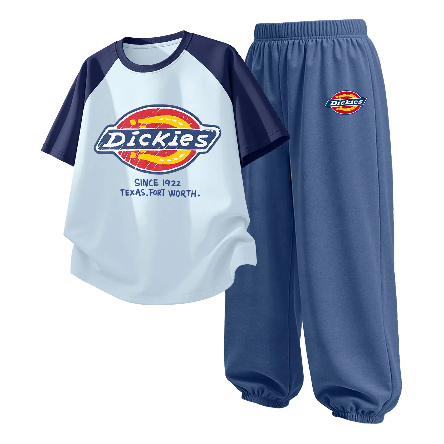 Детский спортивный комплект из 2 предметов S Logo Cream Blue+S Logo K Black Dickies, S Logo Cream Blue+S Logo K Black — фото 3