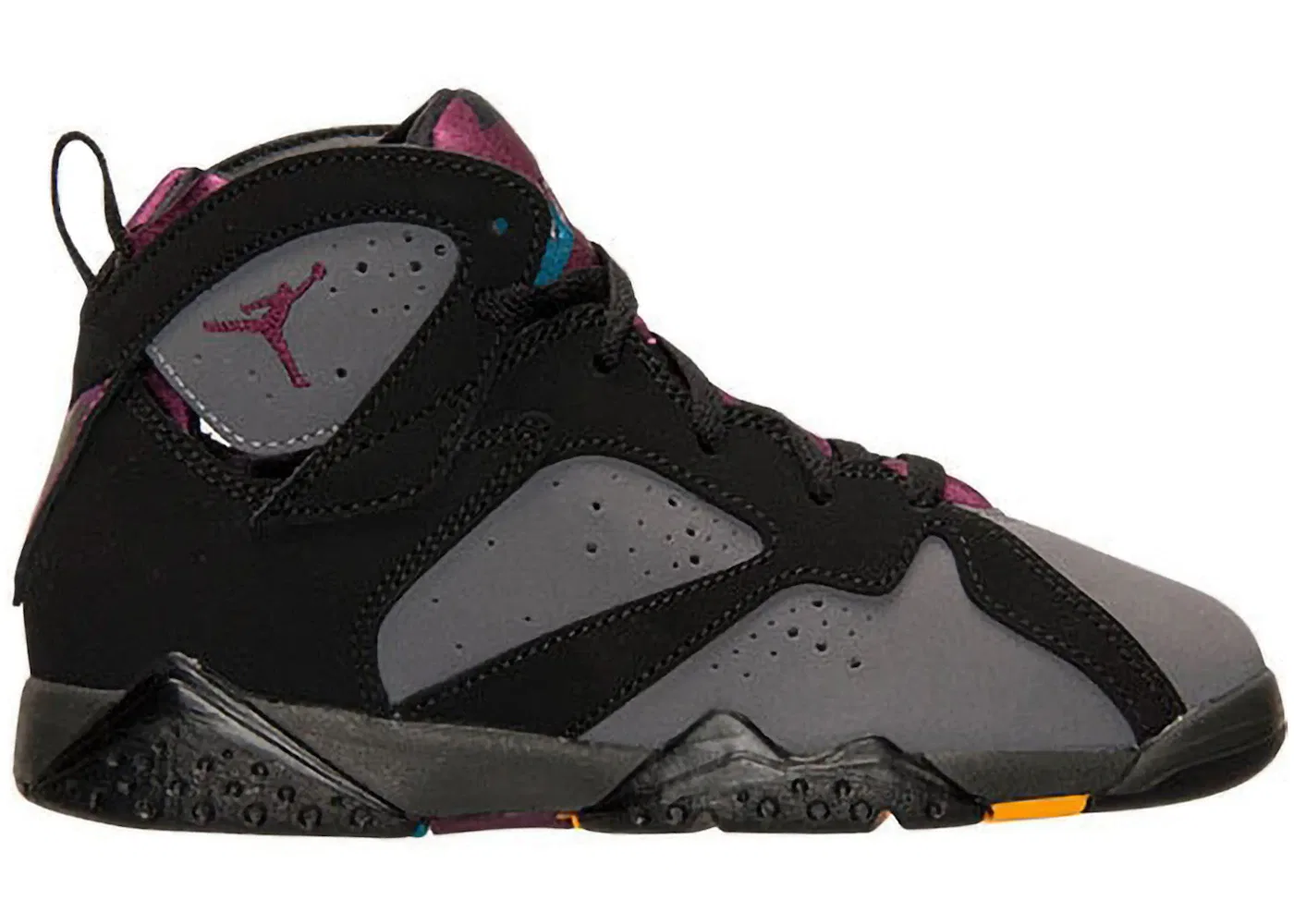 Детские кроссовки Lifestyle Jordan 7 Retro Jordan, Black/Bordeaux/Light Graphite/Midnight Fog