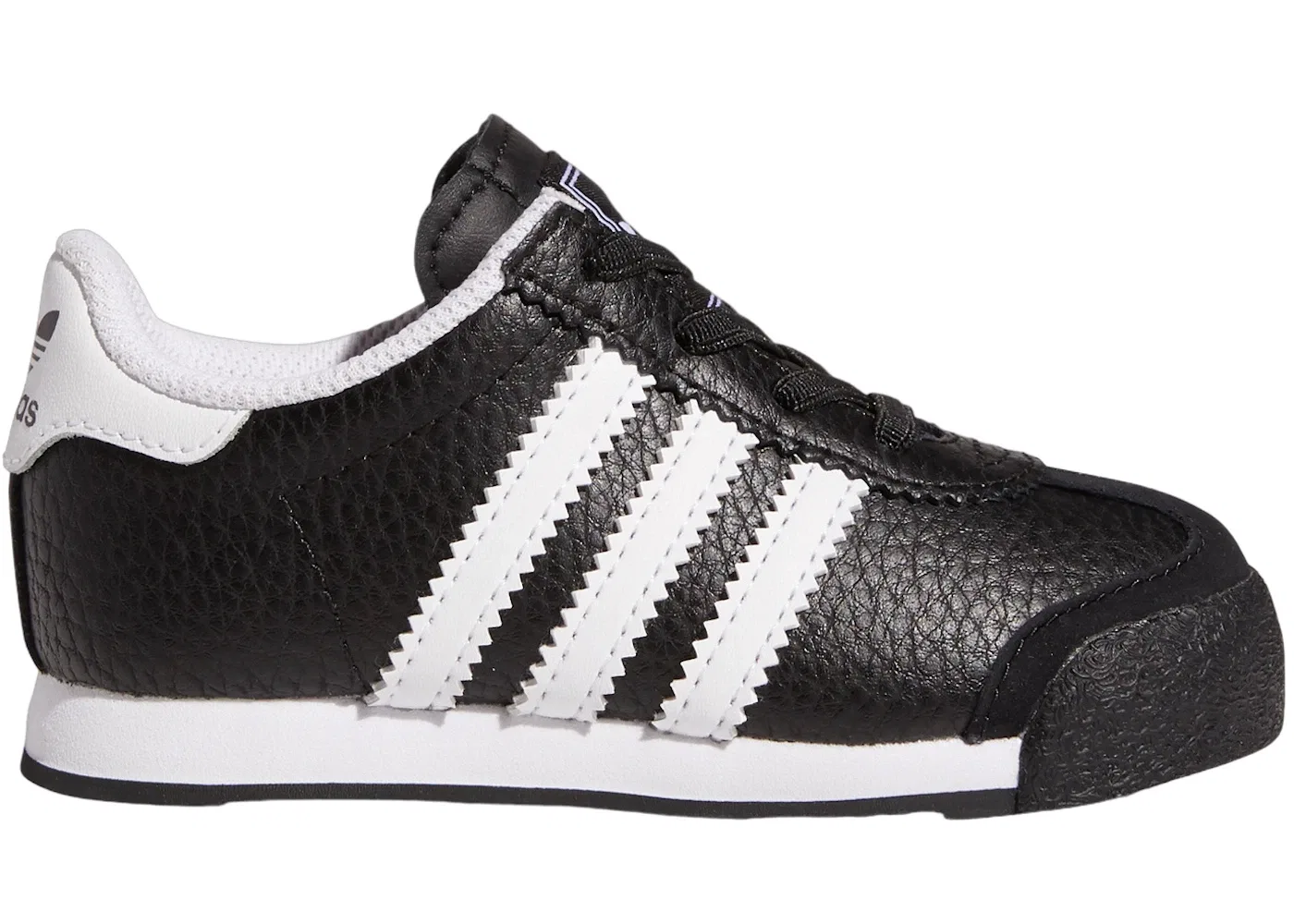 Детские кроссовки Lifestyle с замшевым верхом Adidas Samoa, Core Black/Cloud White/Core Black
