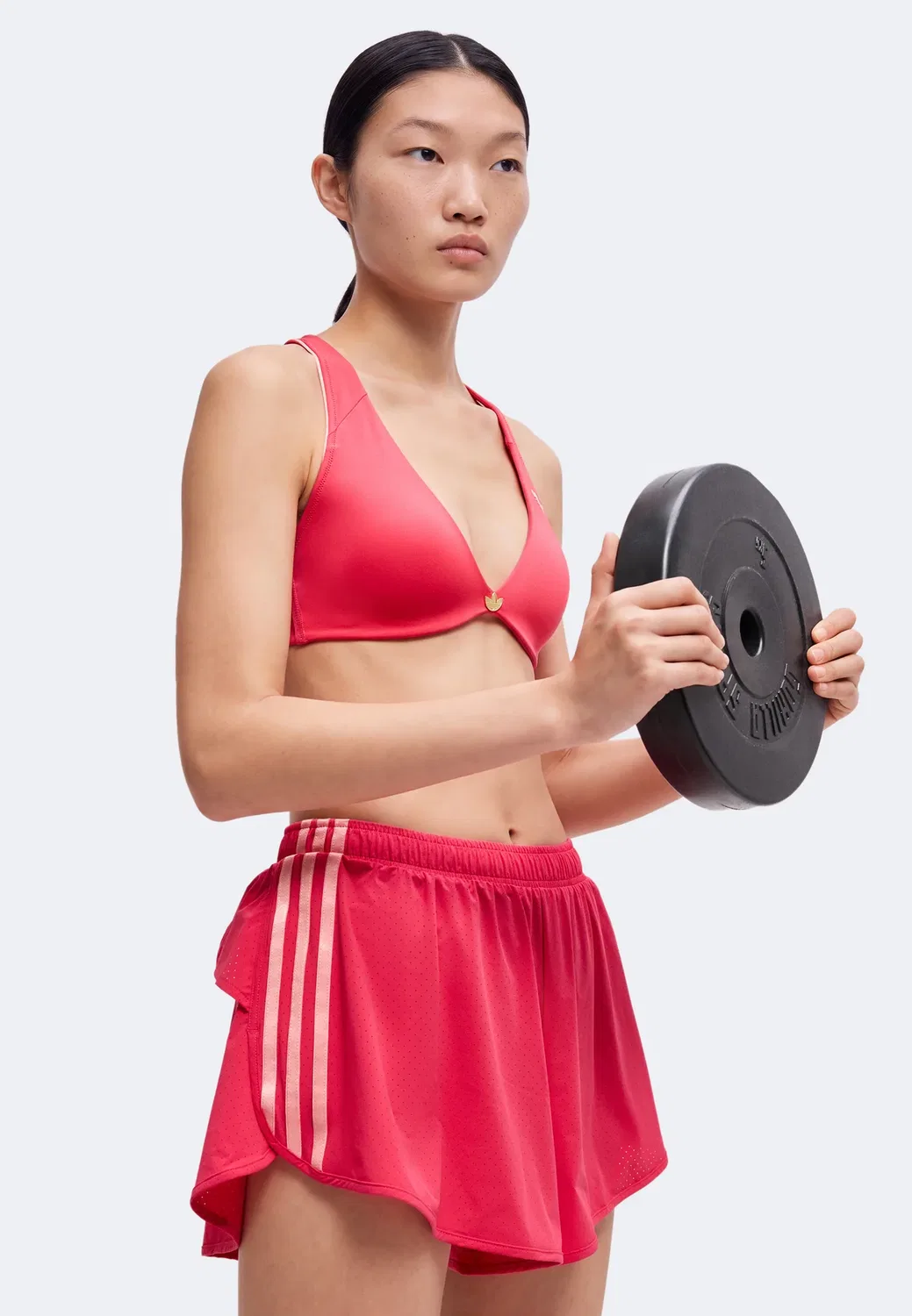 Оригинальные шорты - спортивные шорты Adidas Performance, Power Pink — фото 4