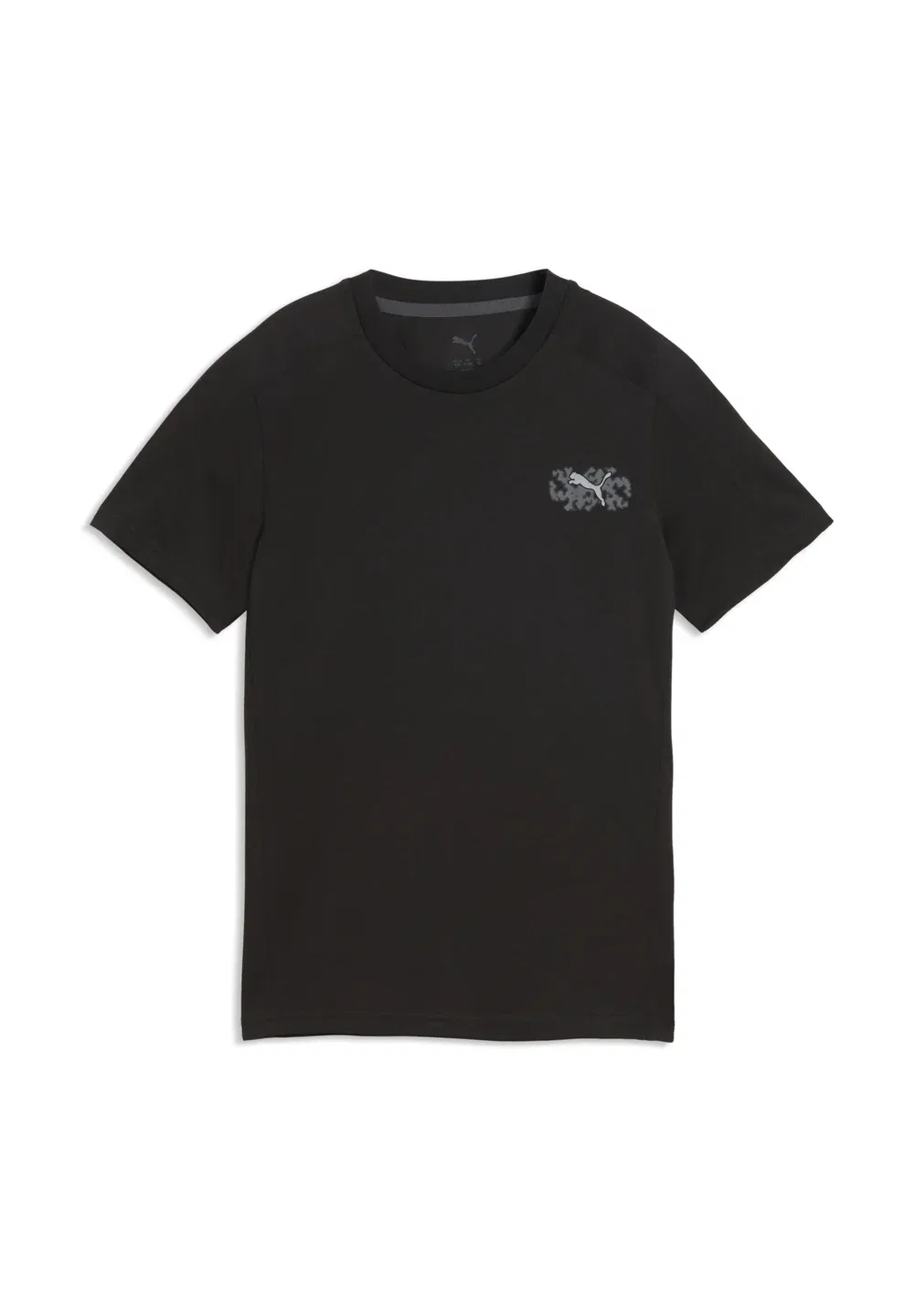 Спортивная футболка с небольшим графическим принтом Puma, Puma Black — фото 4
