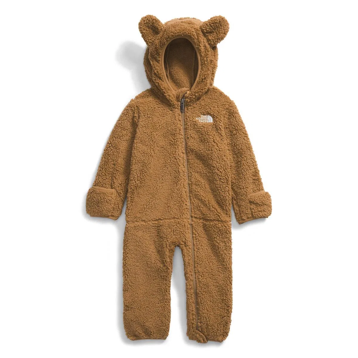 Детский комбинезон с капюшоном и ушками The North Face, Utility Brown — фото 3
