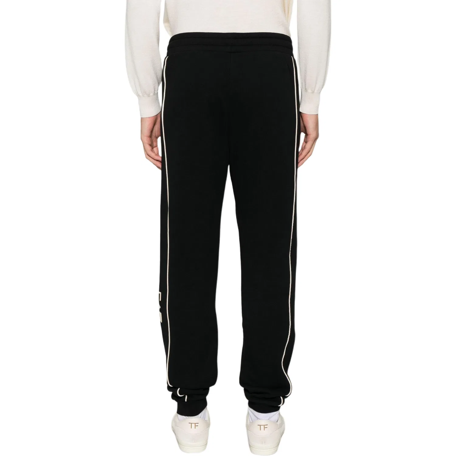Мужские спортивные брюки с логотипом Emporio Armani, Черный — фото 4
