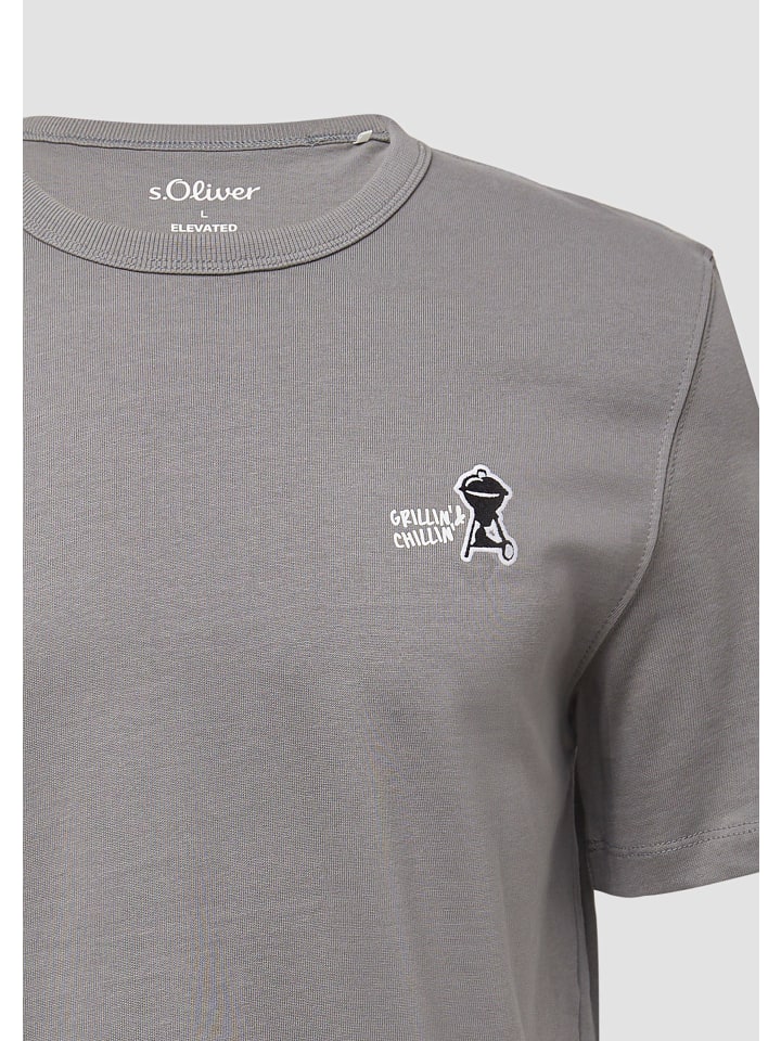 

Футболка s.Oliver, серый