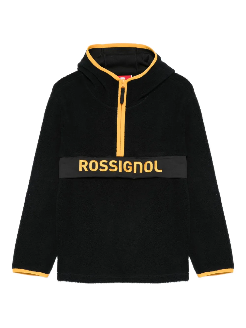 

Флисовый худи с воротником на молнии Rossignol Kids, черный