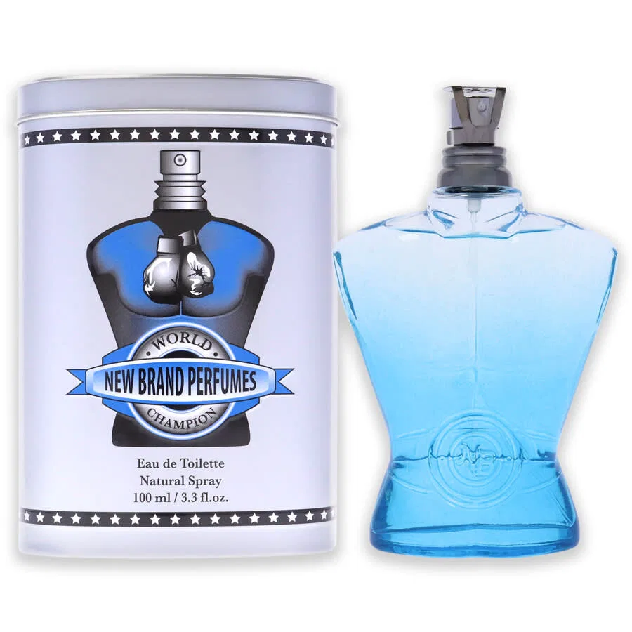 Мужская туалетная вода с цветочно-древесным ароматом 95 мл World Champion Blue New Brand Perfumes