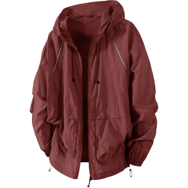 Детская куртка с защитой от солнца MINISO, Garnet Red