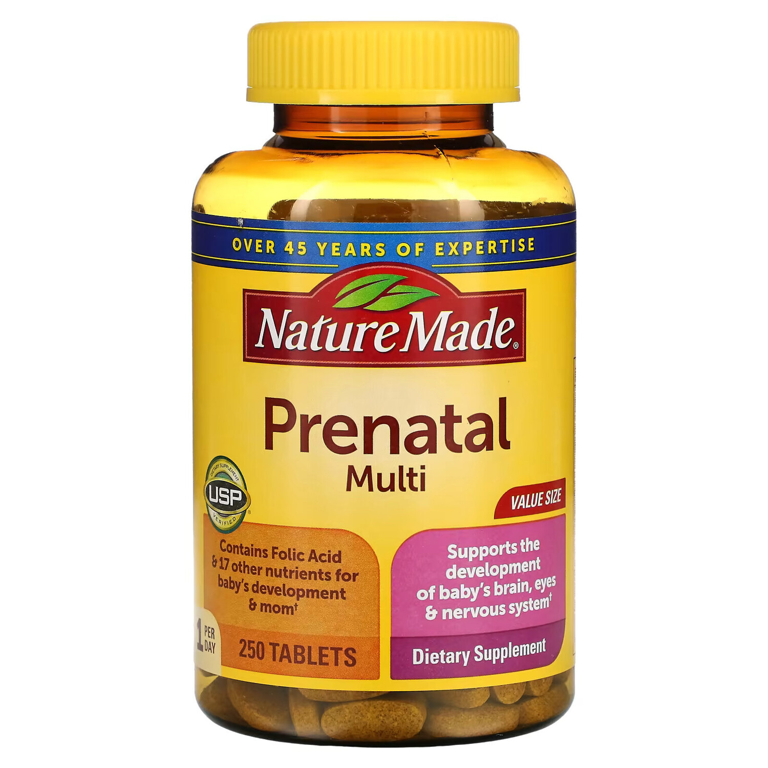 

Nature Made, Multi Prenatal, 250 таблеток