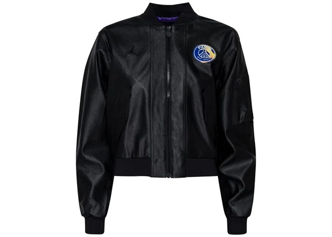 Женская бомбер Jordan x Paris Saint-Germain, Black/Psychic Purple