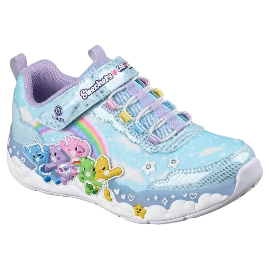 Детские кроссовки для тренировок Blue/Multicolor Skechers Kids — фото 2