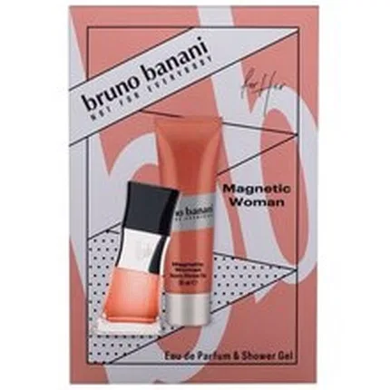 Парфюмерный набор Bruno Banani Magnetic Woman, 30 мл + 50 мл