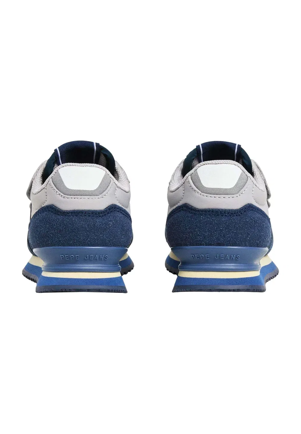 Кроссовки London Essence BK - детская обувь Pepe Jeans, Steel Blue — фото 4