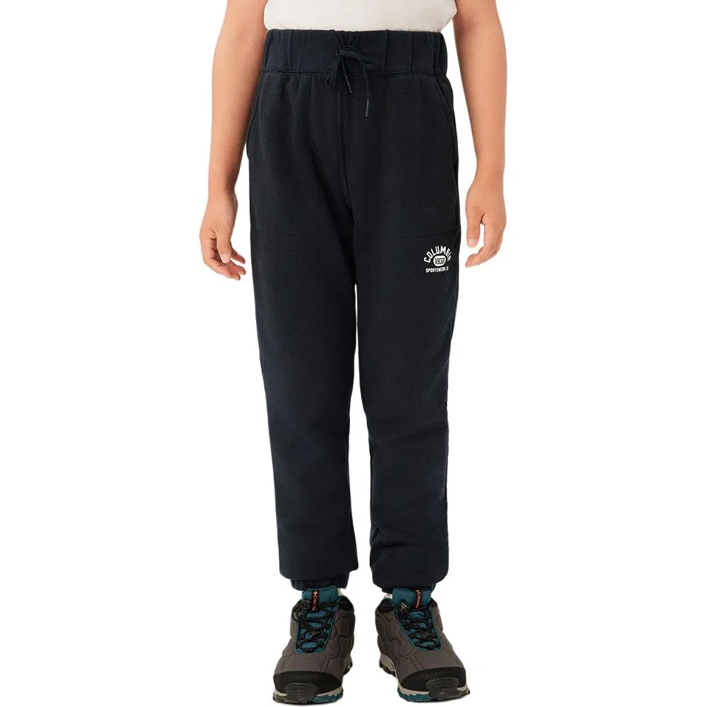 Детские спортивные штаны с длиной по щиколотку Columbia, Black