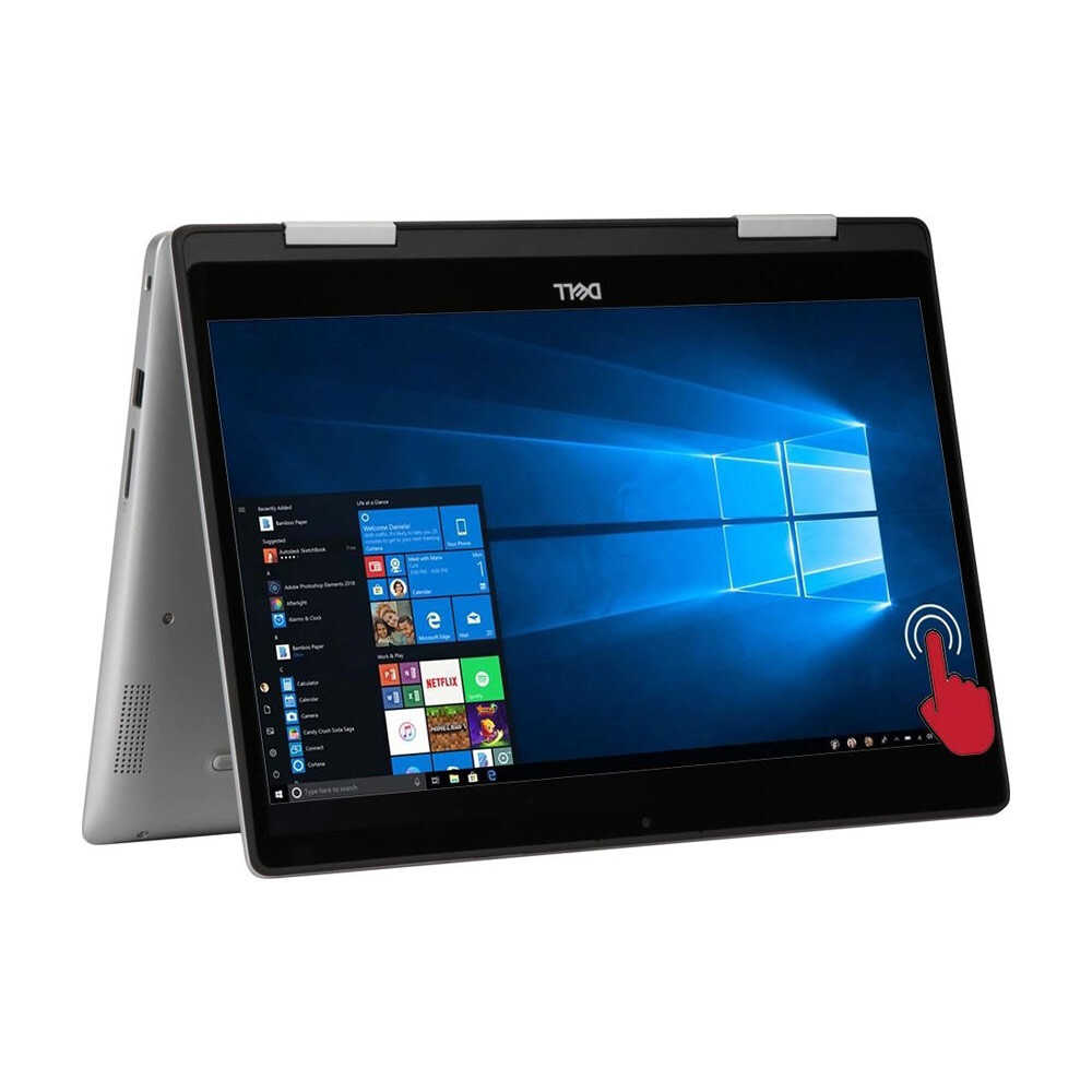 

Ноутбук Dell Inspiron 14 5491, 14" Touch, 8 ГБ/512 ГБ, Core i5-10210U, Intel UHD, серебристый, английская клавиатура