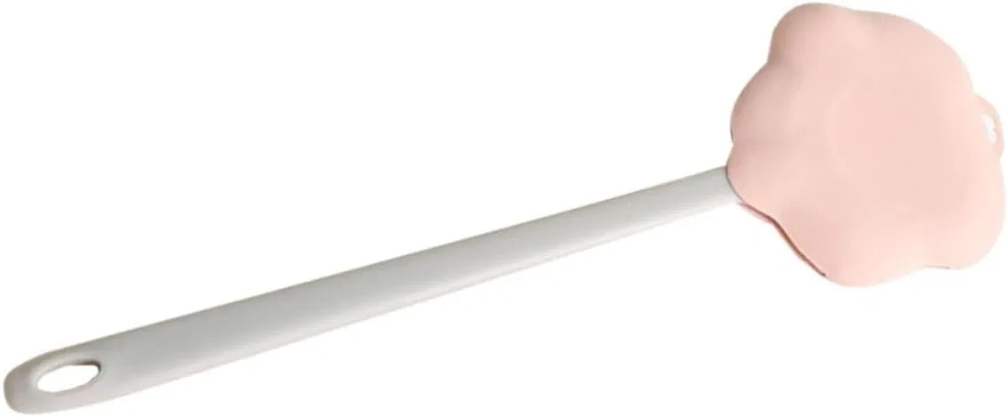 Щетка для тела с длинной ручкой, SEWOART, силиконовая, 41x13x1.5 см