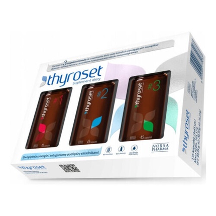 

Тиросет 3x45 капсул Norsa Pharma