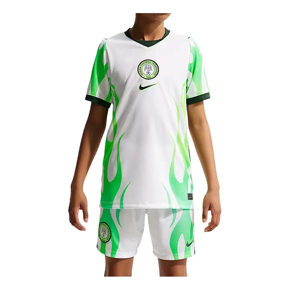 Детская футболка-джерси Nike Nigeria 2026 Stadium Away Dri-FIT Replica Jersey, белый