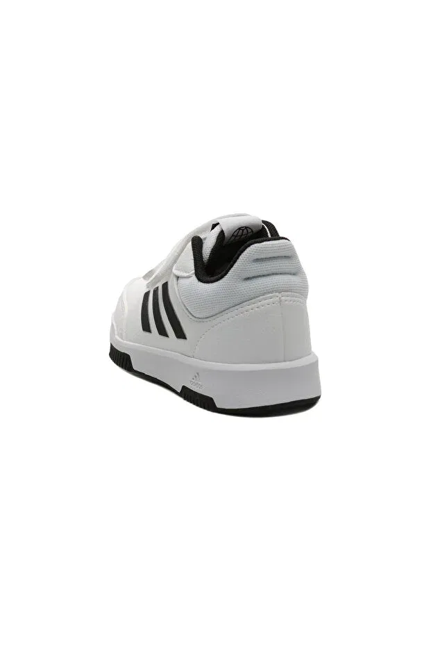 Детские кроссовки для девочек с текстурным верхом Adidas, White Black — фото 3