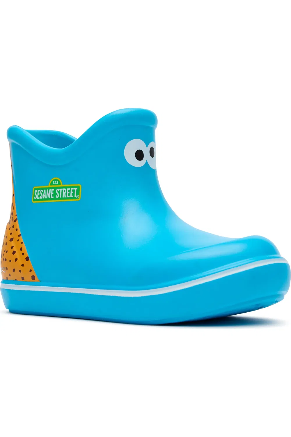 Детские сапоги-челси с Cookie Monster XTRATUF Sesame Street Tufs Ankle Deck Boot, Cookie Monster Blue