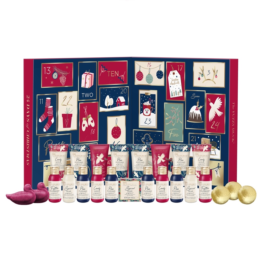

Адвент-календарь Baylis & Harding The Fuzzy Duck Winter Wonderland, 24 предмета