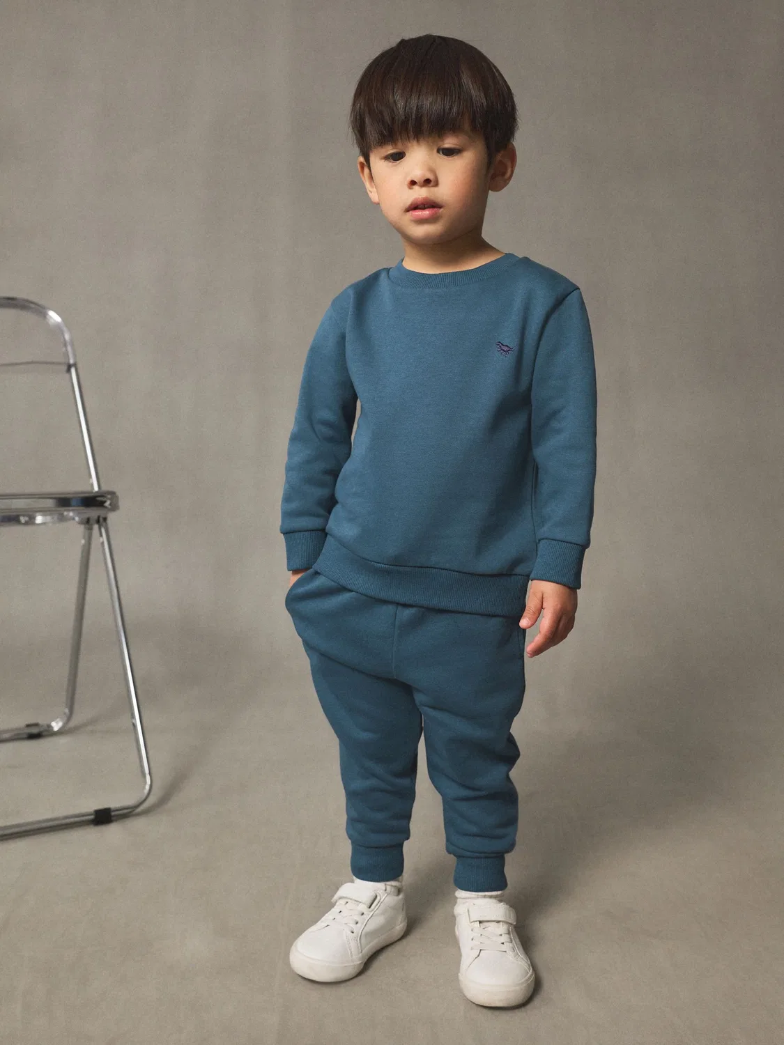 Спортивный костюм из футера, Teal Blue Next