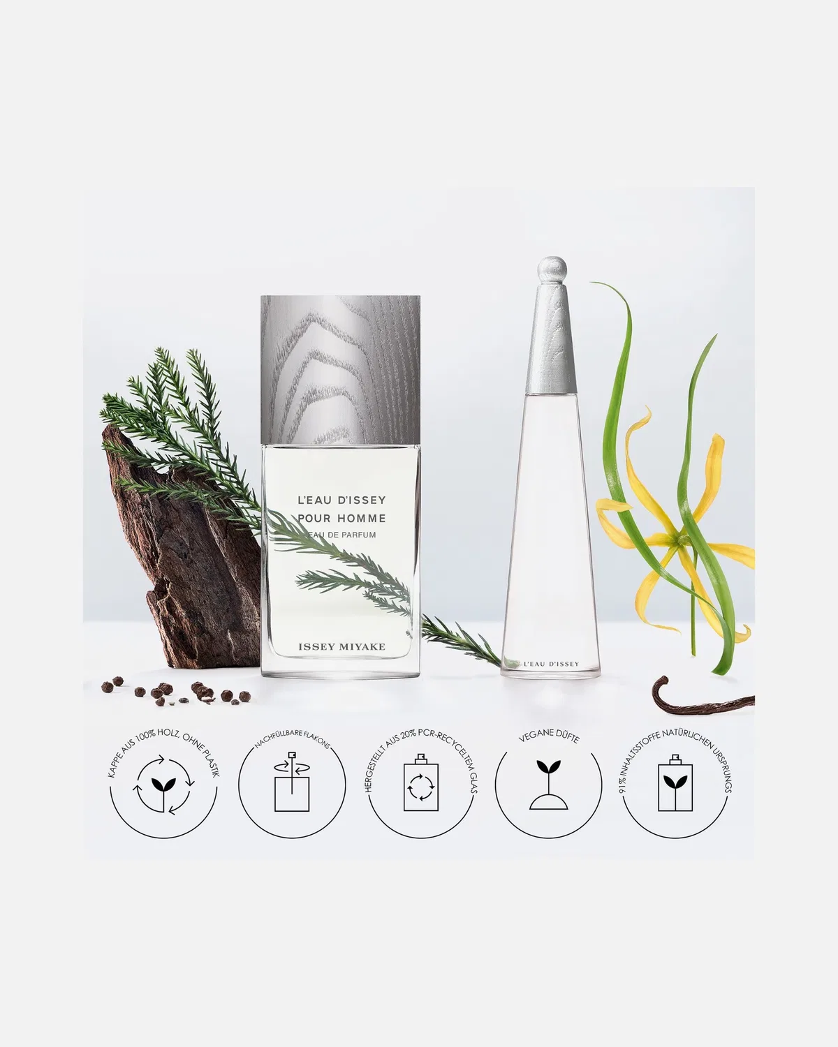 Парфюм l'eau d'issey pour homme intense refill Issey Miyake, 75 Ml — фото 3