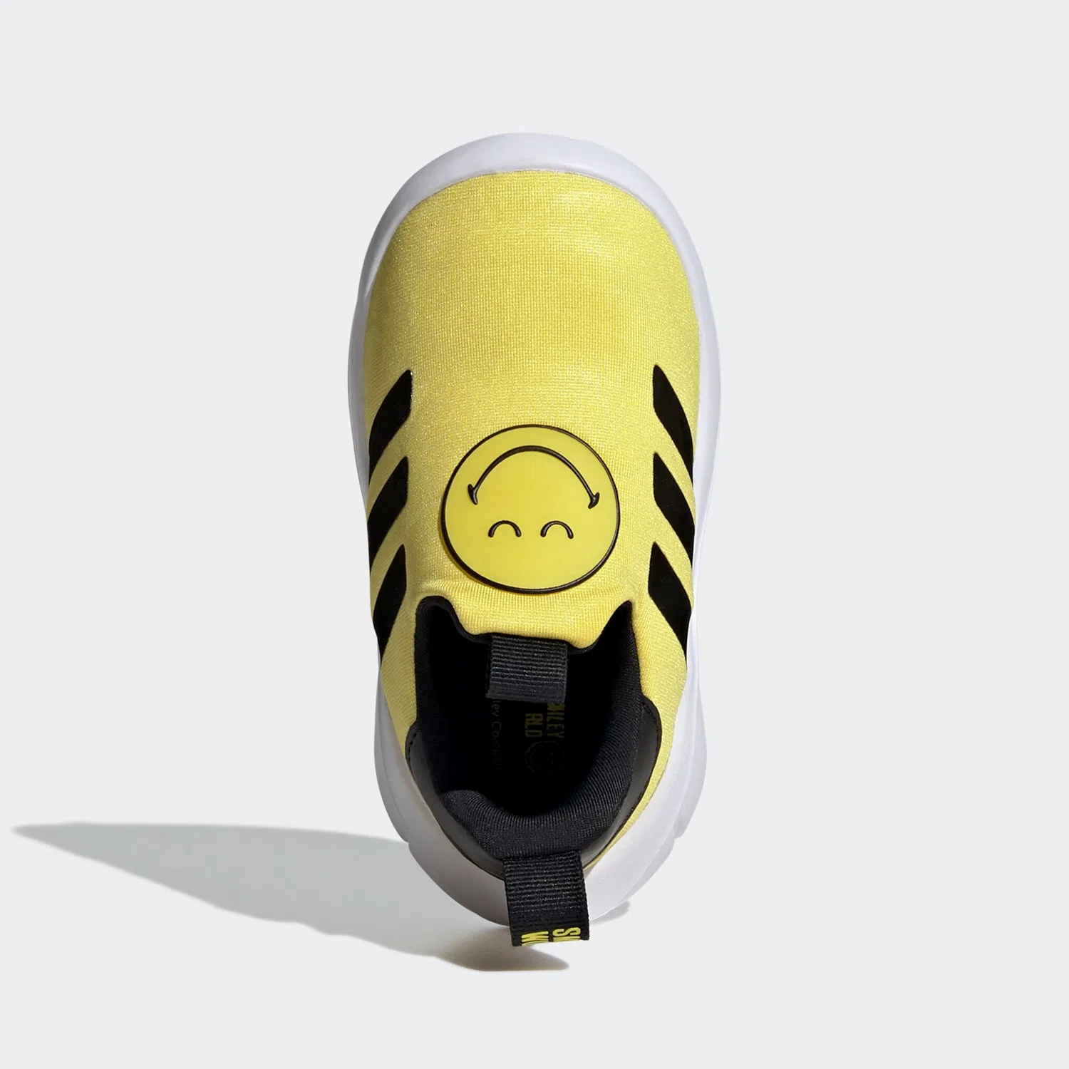 Детские кроссовки Monofit Smiley Adidas Sportswear, Bright Yellow / Core Black / Cloud White — фото 4