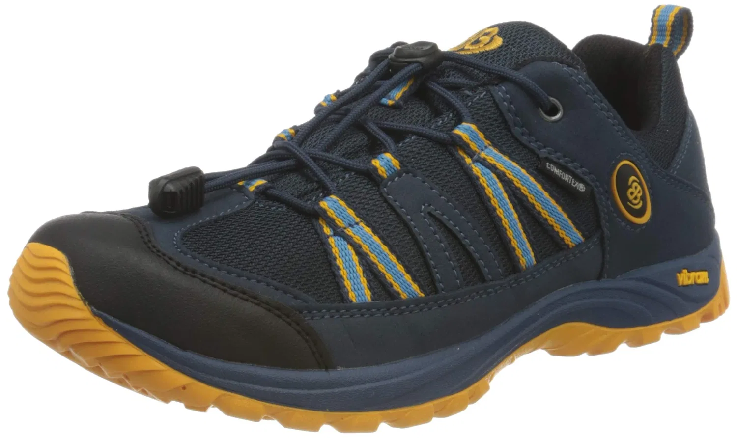 Детские кроссовки для мальчиков с быстрой шнуровкой Ohio Low Brütting, Marine Orange Blue