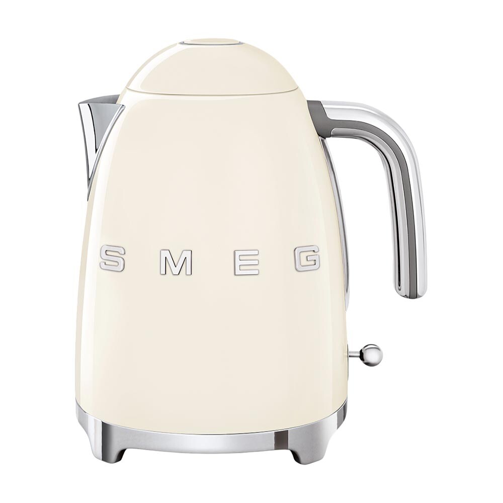 Электрический чайник SMEG KLF03CREU, 1.7 л, стиль 50-х, кремовый