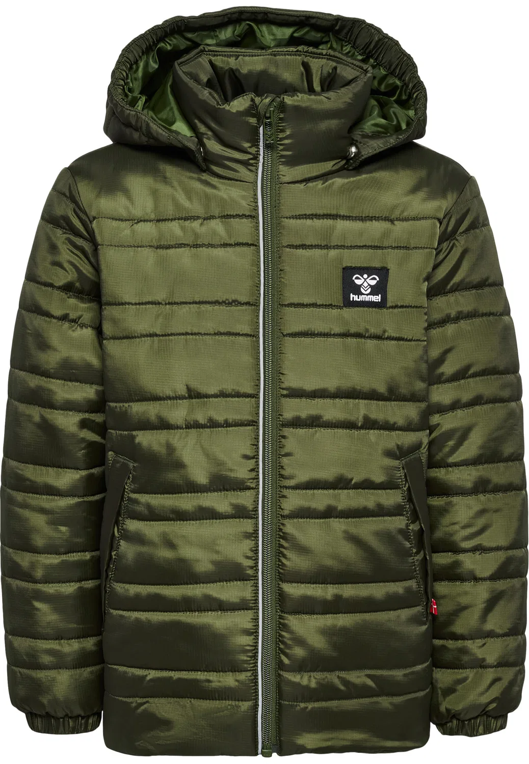 Детская куртка на молнии Hmlbilbo Lifestyle Hummel, Dunkelolivgrun — фото 2