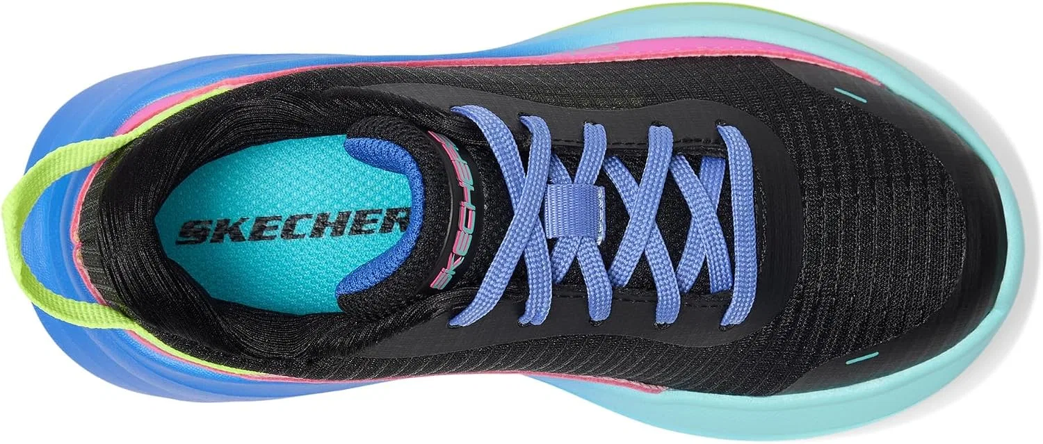 Детские кроссовки для девочек с принтом Imara Breeze Skechers, Black/Multi — фото 2