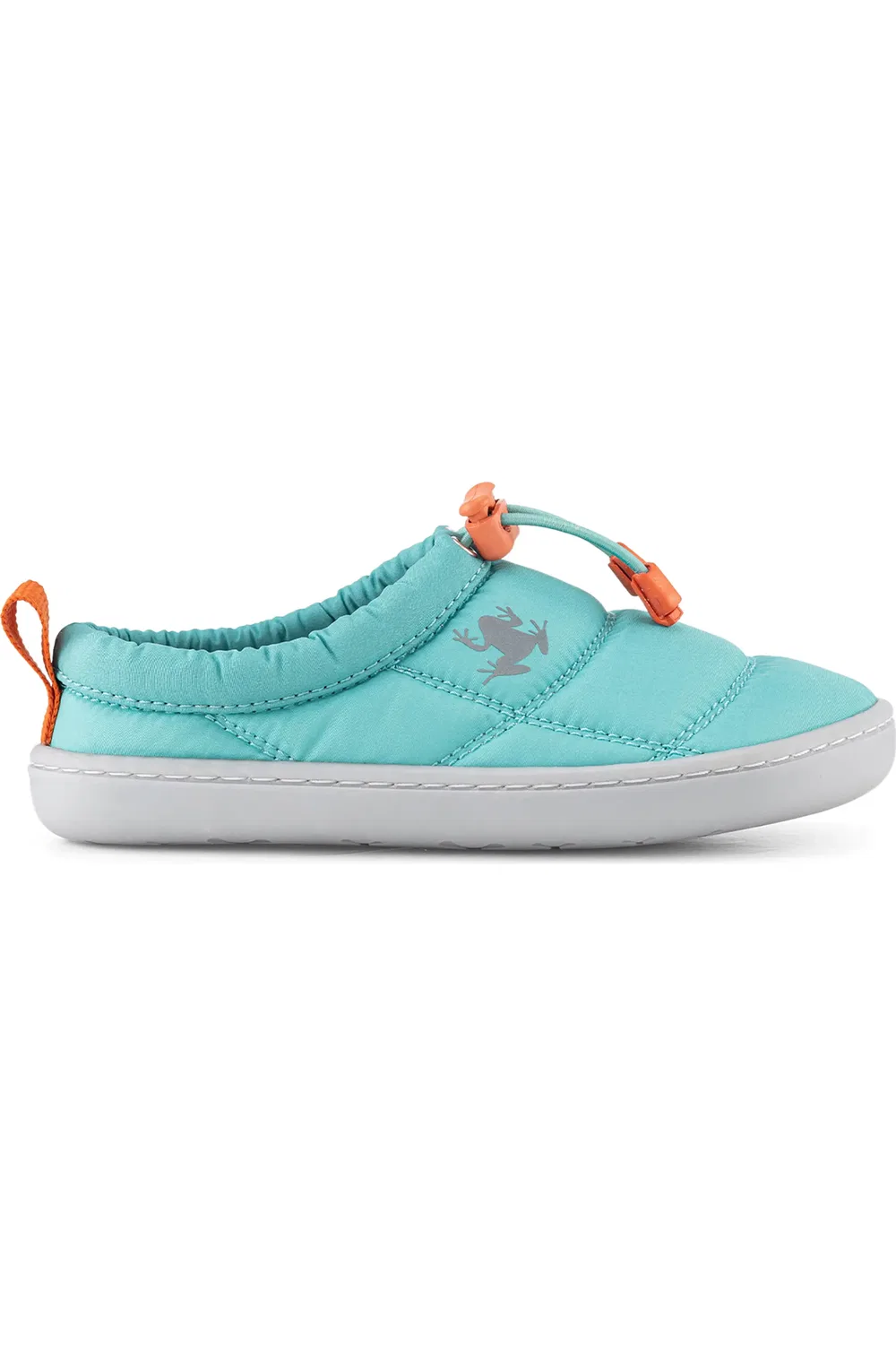 Детские тапочки стеганые на широкой подошве Hoppuff Hopfrög Kids, Dynamic Green — фото 2