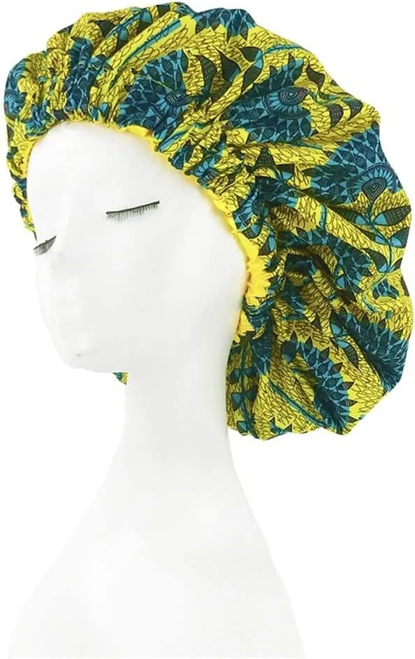 Шапочка для душа Extra Large Satin Bonnet Youllyuu, 20 шт, Paisley — фото 4