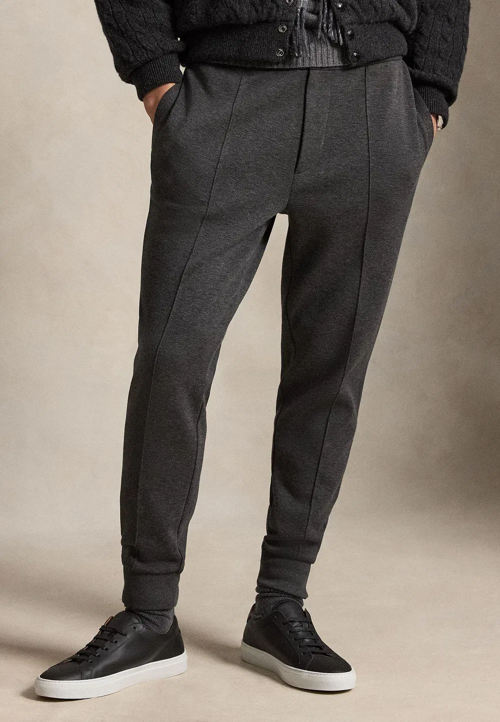 Спортивные брюки из двойной вязки - брюки от спортивного костюма Polo Ralph Lauren, Windsor Heather