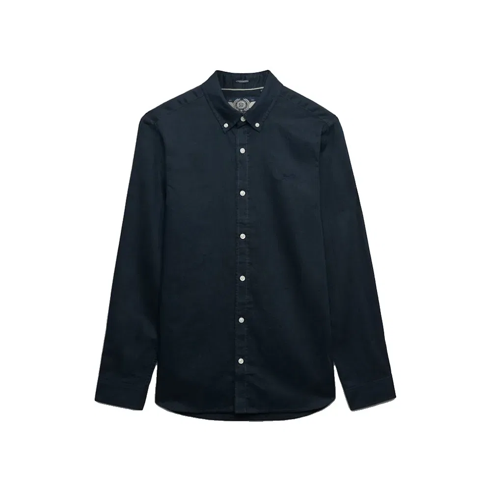 Рубашка с длинным рукавом M4011005A Superdry, синий