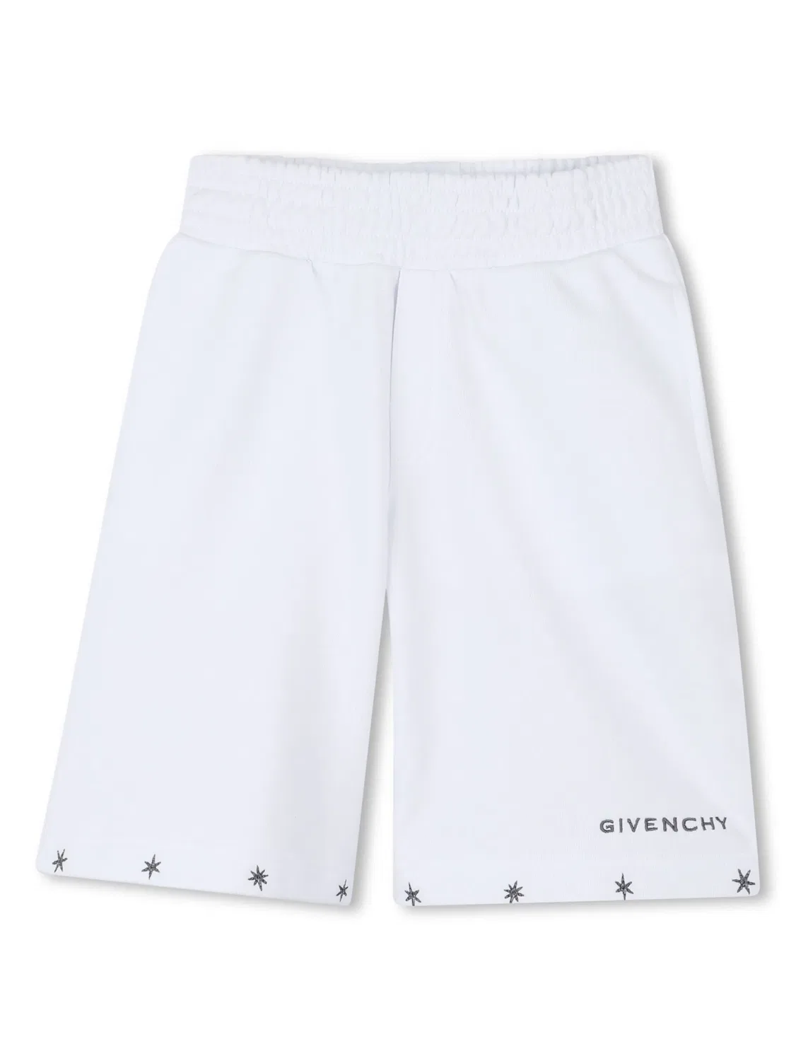 Шорты с вышитым логотипом Givenchy, белый