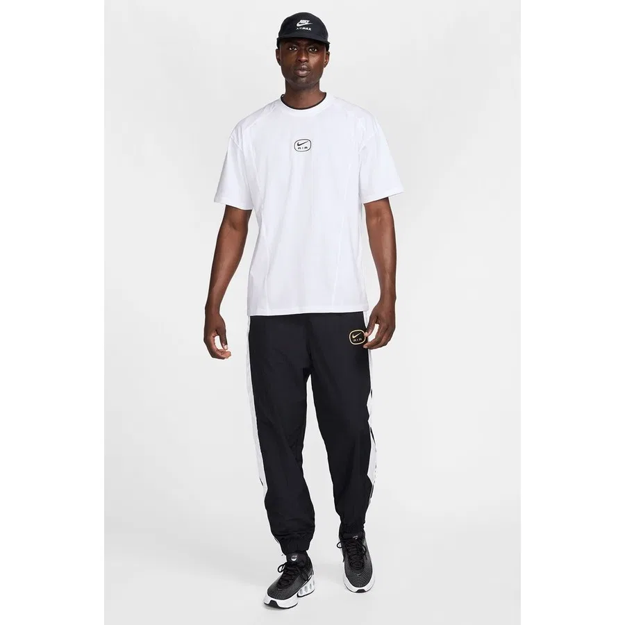 Футболка спортивная с коротким рукавом Sportswear Swoosh Air Logo Nike, Белый — фото 4