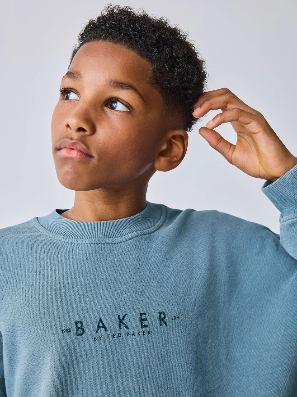 Спортивный костюм Oversized Washed Baker by Ted Baker, синий — фото 4