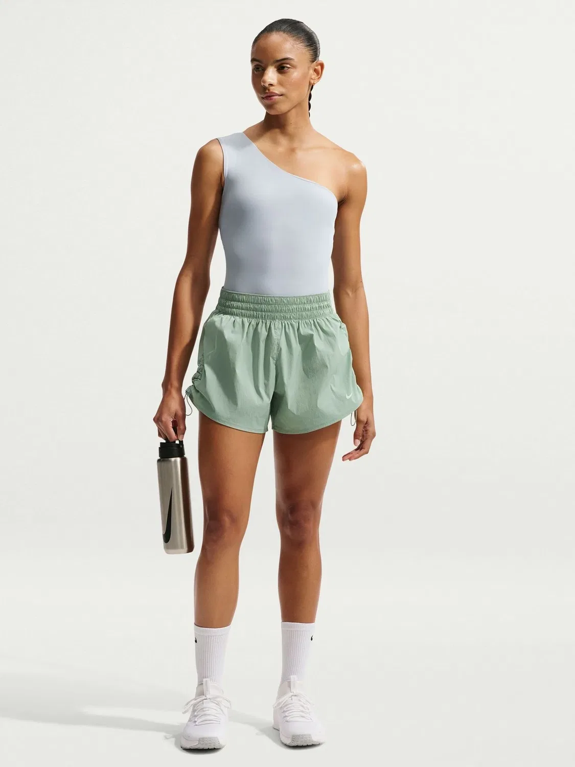 Шорты беговые Nike One Dri-FIT, Steam Green — фото 3