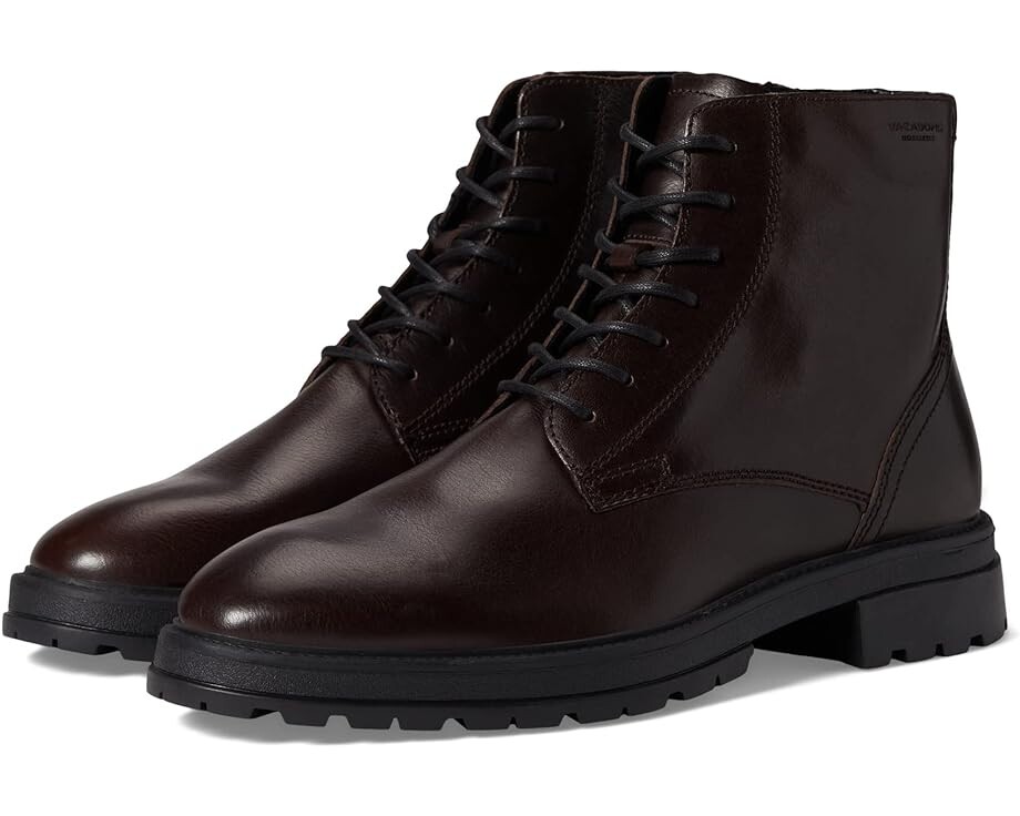 

Ботинки Vagabond Shoemakers Johnny 2.0 Leather Lace-Up Boot, цвет Chocolate