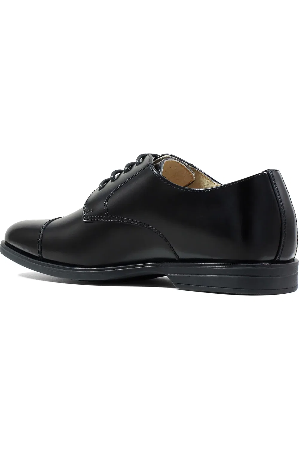 Дерби детские на шнуровке с квадратным мысом Reveal Florsheim, черный — фото 2