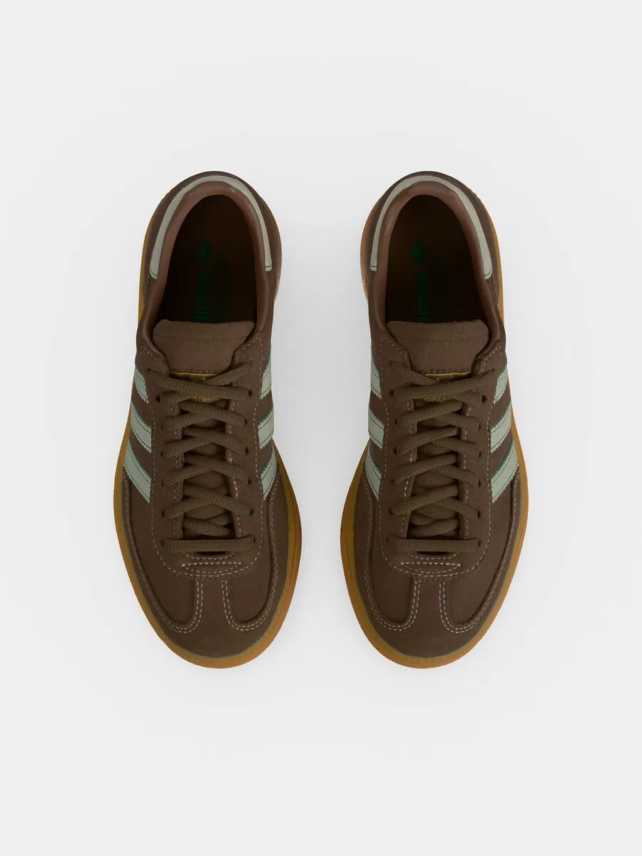 Кроссовки ADIDAS ORIGINALS HANDBALL SPEZIAL шоколадного цвета — фото 3